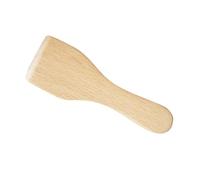 SECFOU Lot de 4 Petites Spatules en Bois de Hêtre 12,5 X 4,5 Cm, Spatule à Beurre Antiadhésive Résistante la Chaleur Cuisine, Tourneurs Polyvalents pour Pâtisseries et Cuisson