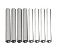 SECFOU Lot de 8 Tiges D’électrolyse en Fer et Aluminium pour Chauffe-eau de Camping-car, Anodes de Rechange pour Tests D’eau, Pièces pour Électroaimant et Bobines, Instrumentation