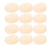 SECFOU machine à petits pains paresseuse accessoires pour cheveux 12pcs Beige nylon pour femmes et adolescentes maintien sécurisé des cheveux pour danse et décoration quotidienne