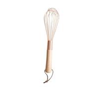 SECFOU Manuel Inox Petit Modèle Batteur Œufs avec Manche Ergonomique Rotatif pour Cuisine et Pâtisserie Outil de pour Sauces et Crèmes
