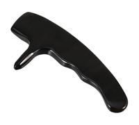 SECFOU Masseur Corne de Buffle Lisse pour Gua Sha Corps Outil de Massage Portable pour Stimulation Circulation et Relaxation Musculaire