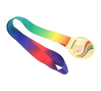 SECFOU Médaille de Natation en Métal Or pour Garçon et Filles avec Ruban, Alliage de Zinc, pour Événements Sportifs Scolaires et Récompense des Performances