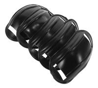 SECFOU Mentonnière de Casque Moto en Plastique Noir 5 Pièces pour Protection Renforcée du Menton Compatible Casque Moto
