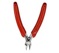 SECFOU Mini Pince Coupante Outil Multi-usage en Acier Inoxydable Poignée Antidérapante Rouge pour Bricolage, Électronique et Fabrication de Bijoux