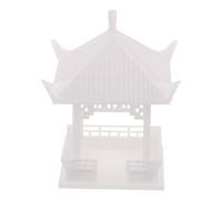 SECFOU Modèle Miniature de Pagode Rétro en Plastique pour Décoration Flexible, Centre Visuel pour Rapport de Projet ou Pratique en Classe