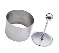 SECFOU Moule à Dessert Inoxydable Ustensile De Cuisine pour Plats Froids Outil Pratique pour Salades Mousses Et Petits Gâteaux pour Présentation Élégante des Plats