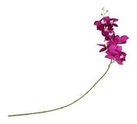SECFOU Orchidée Synthétique Pourpre 80cm, Tige Plastique, Décor