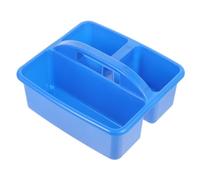SECFOU Organisateur De Rangement Multifonctionnel pour Outils De Peinture Bac à Fournitures Scolaires Portable avec Compartiments Pratique Et Résistant pour Classe Et Artisanat Couleur