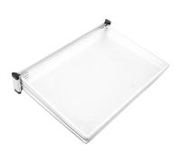 SECFOU Organisateur Mural de Documents A4 Peu Encombrant avec 5 Panneaux à Double Face , 10 Poches en Fer et Pvc , Système D'affichage Scolaire pour Bureau ou Salle D'étude