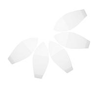 SECFOU Outil D'aide la Chaussette Blanc 5pcs en Chinlon pour Bas Longs et Veineux, Réduit Friction et Irritation, pour Maisons et Hôpitaux