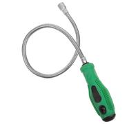 SECFOU Outil de Ramassage Magnétique Flexible Poignée Confortable en Caoutchouc et Aimant Puissant en Acier Inoxydable pour Écrous, pour Boîte à Outils