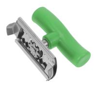 SECFOU Ouvre-bocal avec Poignée en Plastique Abs Manuel en Acier Inoxydable Compact et Portable, Mains Faibles et Usage Domestique