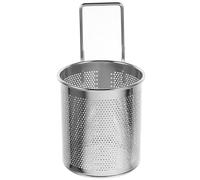 SECFOU Panier à Fondue Suspendu en Inox 10 Cm Passoire Filtre pour Pot Chaud Chinois Panier de Vidange Pratique pour Cuisson et Égouttage Accessoire la Cuisine Solide