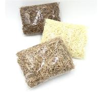 SECFOU Papier Froissé Déchiqueté en Vrac 2pcs 200g Couleur Café pour Remplissage de Paniers et Emballages Présents Mariage et Décoration