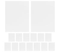 SECFOU Papier Transfert A4 Transparent pour Imprimante à Jet D'encre, 15 Feuilles de Film Pet Translucide Imperméable, Compatible avec Mimaki et Autres Marques, pour Impression Textile