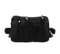SECFOU Paquet Banane Multipoches pour Infirmière en Tissu Oxford Résistant avec Grosse Capacité et Ceinture Réglable, Travail Médical Professionnel