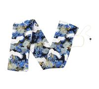 SECFOU Paquet de Rangement pour Flûte Traversière en Coton Bleu Housse de Protection Ajustable Longue et Courte Accessoire Léger et Pliable pour Instruments à Vent Paquet Pratique