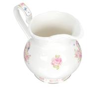 SECFOU Pichet en Céramique Blanc à Lait Design Créatif de 180 Ml lors de Fêtes ou Restaurants pour Sauces et Liquides