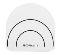 SECFOU Pince de Protection pour Disques Vinyles Blanche Anti-Statique en Carton Bruit pour Usage Domestique et Équipement DJ Professionnel