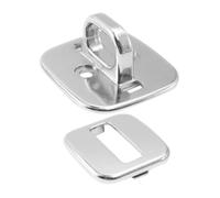 SECFOU Plaque d'ancrage pour Ordinateur Portable Dispositif de Sécurité Externe Cable de Verrouillage à Combinaison Base Fixe Accessoire de Bureau Installation Facile Couleur Noir