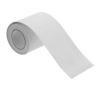 SECFOU Plinthe Souple Autoadhésive Adhésif Double Face Puissant en Pvc Argenté Design Grain de Bois Élégant, Facile à Nettoyer 2 Rouleaux de 5m pour Murs de Télévision et Chambres