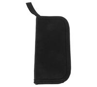 SECFOU Pochette à Outils Polyvalente en Tissu Oxford Noir, Paquet de Rangement Compact pour Petites Pièces, Organisateur Léger et Solide, pour Électricien et Usage Professionnel, Sacoche