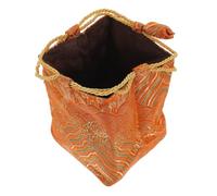 SECFOU Pochette De Rangement à Cordon Brodée à Bonbons Collations Élégant pour Rangement Pratique Maison