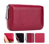 SECFOU Portefeuille RFID Blocage Compact et Léger Porte-Cartes Sécurisé Anti-piratage pour Cartes de Crédit et Id Pochette Pratique pour Hommes et Femmes Protection Le Vol de Données