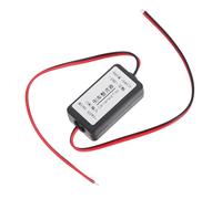 SECFOU Relais Alimentation 12 V DC pour Caméra de Recul Voiture, Condensateur Filtrage et Redresseur de Filtre Antiparasite, Compatible Système Vidéo Arrière, Alimentation Stable