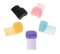 SECFOU Repose-pouce en Silicone 5 Pièces pour Clarinette, Coussinet Confortable Poignée Longue pour Maintenir la Position Correcte des Doigts