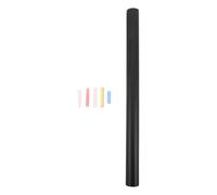 SECFOU Rouleau Tableau Noir Adhésif 45x200 Cm Autocollant Mural Effaçable et Réutilisable avec 5 Craies Blanches, Papier Peint Tableau Noir pour Salle de Classe, Bureau et Espace