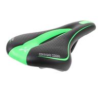 SECFOU Selle de Vélo de Course Verte en Polyuréthane Légère et Confortable Design Aérodynamique, Coussin Antichoc pour Vélo de Montagne et Route