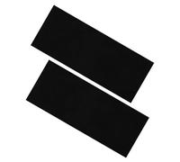 SECFOU Semelles Antidérapantes pour Réparation et de Semelle de Chaussure 27x10cm en Silicone Noir Résistantes à L'usure Lors Marche