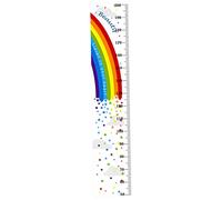 SECFOU Sticker Mural Mesure De Hauteur Décoratif Pour Garçon Fille Autocollant Amusant Et Pratique Pour Chambre Salle De Jeu Ou Salle De Bains Décalcomanie Réutilisable Résistante Et