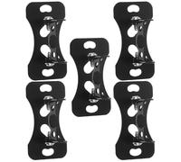 SECFOU Support Caméra De Recul 5Pièces Support Métallique pour Caméra Arrière Fixation Ajustable pour Car Rear Camera Compatible Majorité des Véhicules Noir