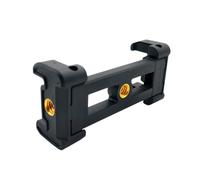 SECFOU Support de Téléphone Pliable pour Selfie et Trépied Adaptateur de Montage Compatible Smartphones Taille Compacte et Protection Antichoc Couleur Noire