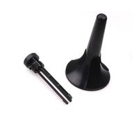 SECFOU Support de Trompette Pliable Tri-pied pour Instruments à Vent Détachable avec Patte Métallique et Protection Feutre Noir
