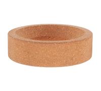 SECFOU Support en Liège pour Flasque à Fond Rond, Anneau en Bois de 110 Mm Absorption de Chocs, pour Laboratoire et Verrerie Scientifique
