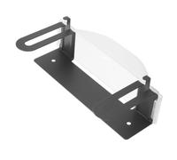 SECFOU Support Mural Dimensions 18x8x6 Cm en Acier Carbone et Plastique sans Perçage pour Pèse-Personne Électronique Compatible Large, Cuisine et Petites Salles de Bain