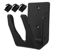 SECFOU Support Mural pour Scanner de Codes-Barres Lot de 4 Crochets en Plastique Angle Réglable Montage sans Outil Gain de Place pour Magasin Entrepôt et Bureau