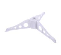 SECFOU Support pour Sapin de Noël Artificiel Détachable en Plastique Blanc | Structure Triangulaire, Montage Simple, Démontage Pratique, Rangement Facile, pour Mariage et Fête Extérieure