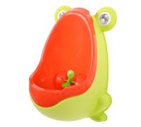 SECFOU Urinoir Pour Garçons Forme De Grenouille Urinal Mural Pour Apprentissage Propreté Pot De Toilette Amusant Pour Garçon Fille Pratique Et Facile à Nettoyer