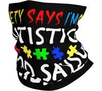 Séchage Rapide Bandeau Magique La Prise de Conscience de l'Autisme - C'est Bon d'être différent Tube Bandeaux Cache-Col 26X30cm pour Adulte,Course à Pied,Randonnée