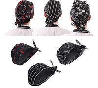 Séchage Rapide Chapeau Pirate Chapeau De Chef Pirate Bandana De Cyclisme Bandeau D'Echarpe De Pirate De Cyclisme Toque Chef En Coton Toque Cuisinier Pour Le Running Bicyclettes Bonnet Velo Sous Casque