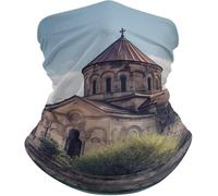 Séchage Rapide Chapeaux Demi-Visage,dans l'Église,Protection du Visage Ultra-Douce Echarpe Gaiter pour Femme Homme Vélo 26X30cm