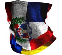 Séchage Rapide Chapeaux Demi-Visage Drapeau de la moitié Amérique de la moitié Cambodge Headwrap Echarpe Gaiter 26X30cm pour Sports,Adulte,Ski