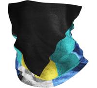 Séchage Rapide Chapeaux Demi-Visage Drapeau de l'Amérique Drapeau du Laos Gaiter Cache-Cou 26X30cm pour Extérieur,Moto,Femme