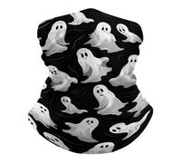 Séchage Rapide Décoration faciale, Cache-Col Halloween Gothique Multi-Usage Chapeaux Demi-Visage pour Sports Vélo Ski
