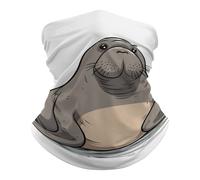 Séchage Rapide Protection du Visage, Cache-Col Morse Mignon Respirant Écharpe Tube pour Extérieur Cyclisme Moto