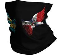 Séchage Rapide Protection du Visage Drapeau salvadorien Echarpe Gaiter Headwrap 26X30cm pour Yoga,Vélo,Sports